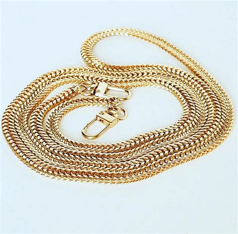 gucci gold chain purse strap|Gucci wallet purse with chain.